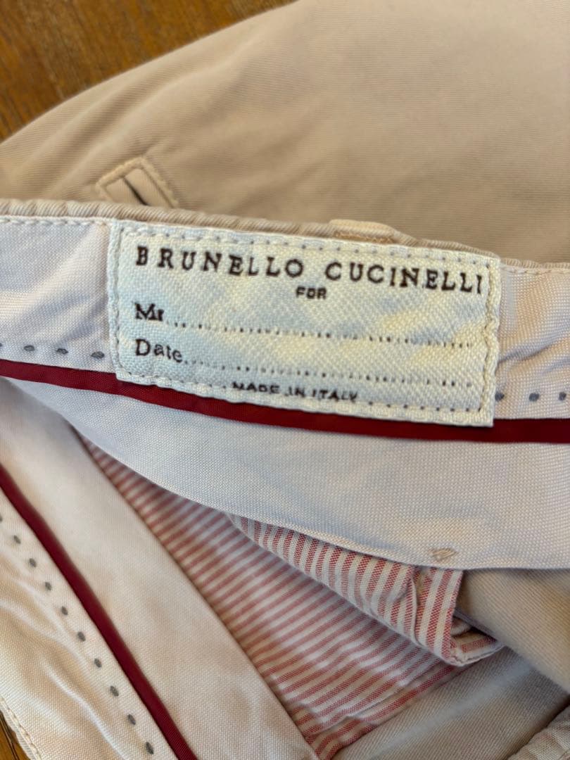 ￼BRUNELLO CUCINELLI ブルネリクチネリチノパン サイズ50