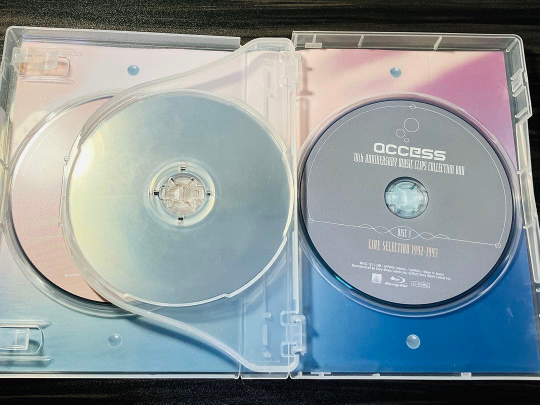access MUSIC CLIPS COLLECTION BOX ブルーレイ