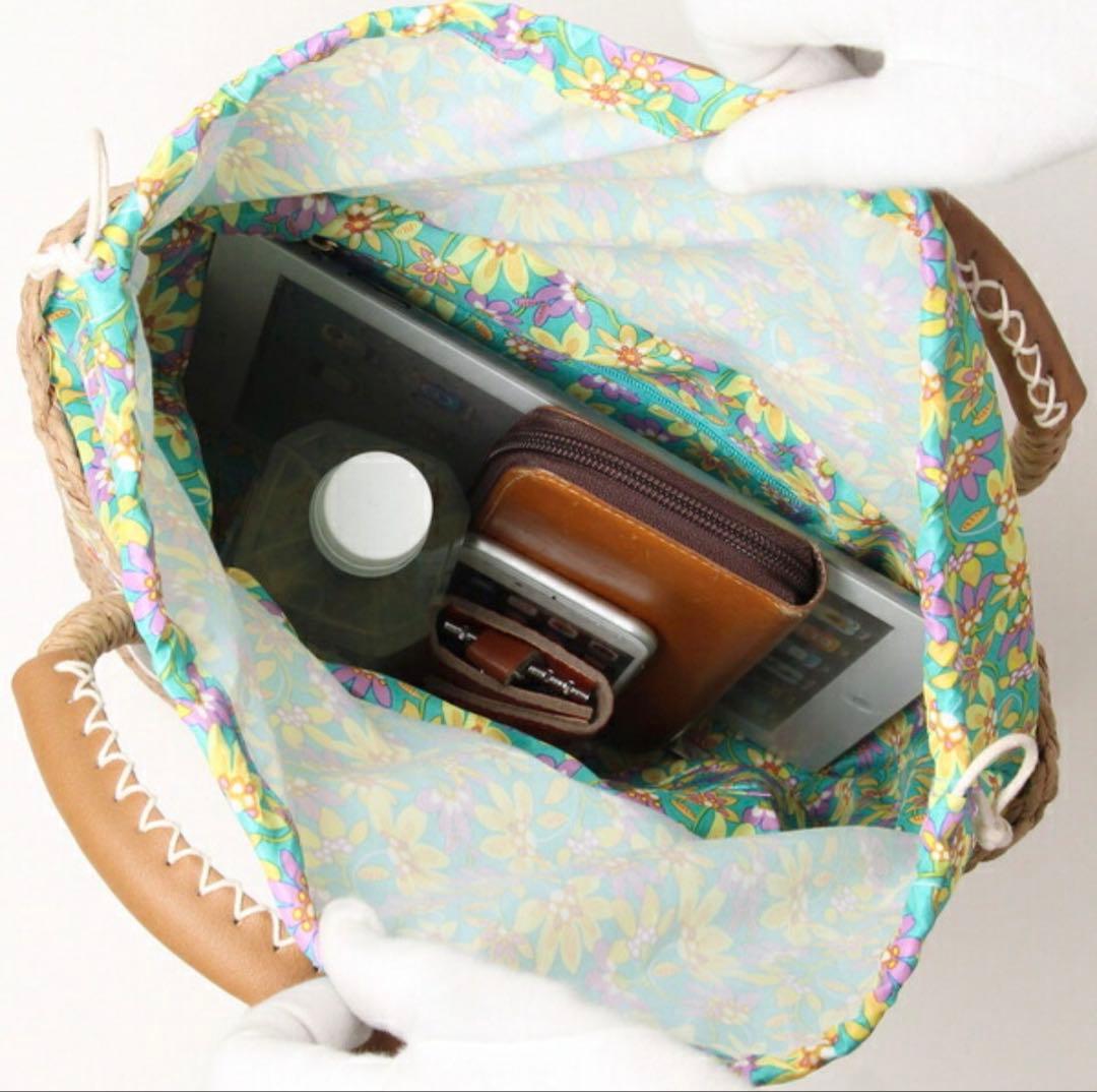 Paul & Joe 猫イラスト かごバッグ トート　猫