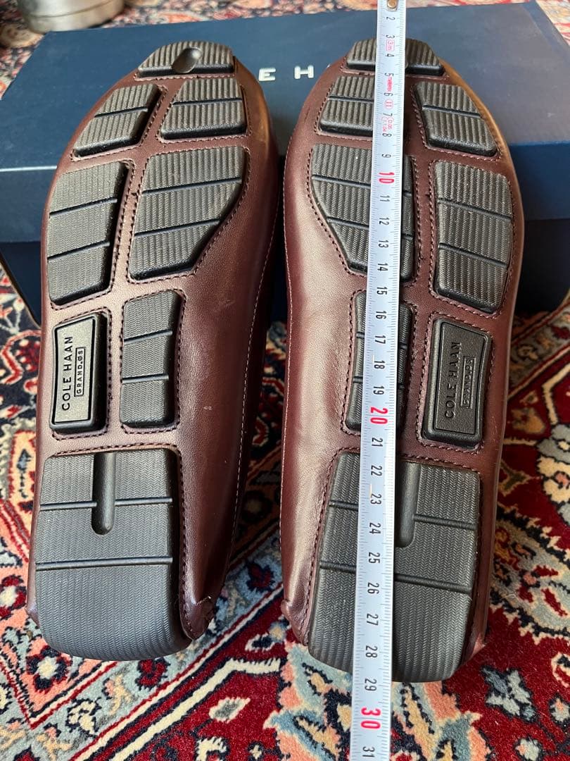 新品未使用/非売品COLE HAAN/ドライビング、ローファーUS8.5/ダーク