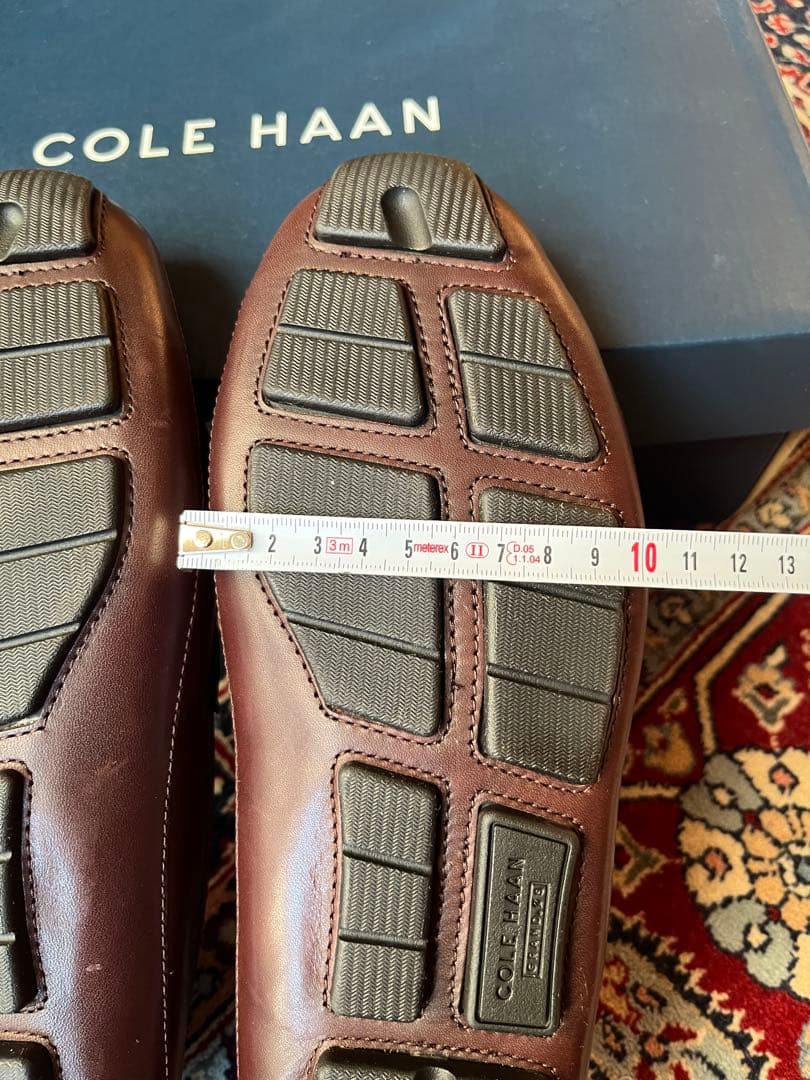 新品未使用/非売品COLE HAAN/ドライビング、ローファーUS8.5/ダーク