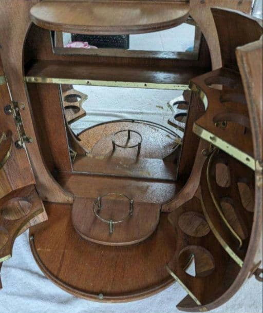 ビンテージ　ワイン樽　キャビネット　アンティーク収納　ウイスキーラック洋酒ラック