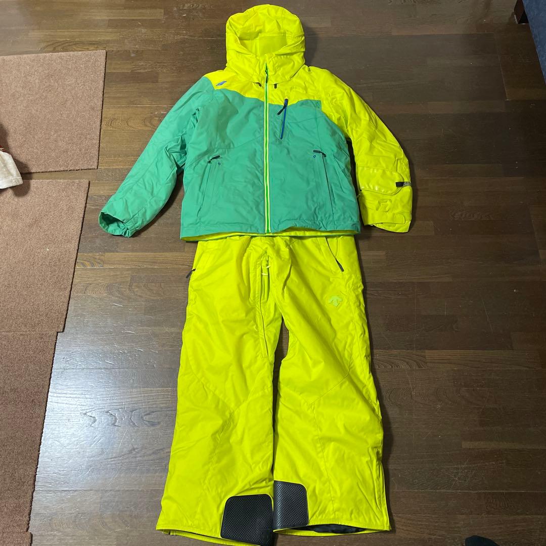 デサント　スキーウェア上下セット（ジャケット＆パンツ）　Lサイズ