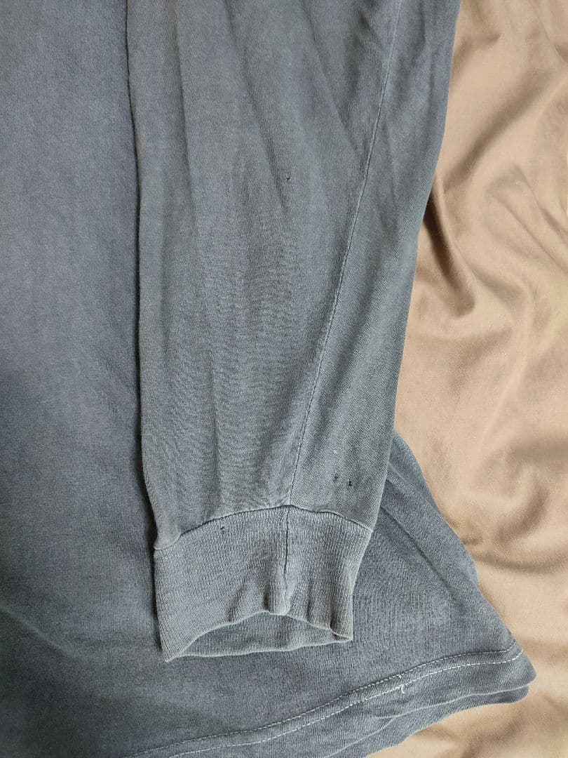 【値下げ不可】古着 cradle of filth ロンＴ フェード ボロ