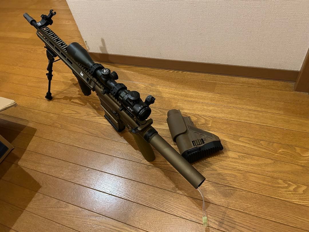 東京マルイ製次世代HK417 M110 A1 タイプトイガン FDAスコープ付き