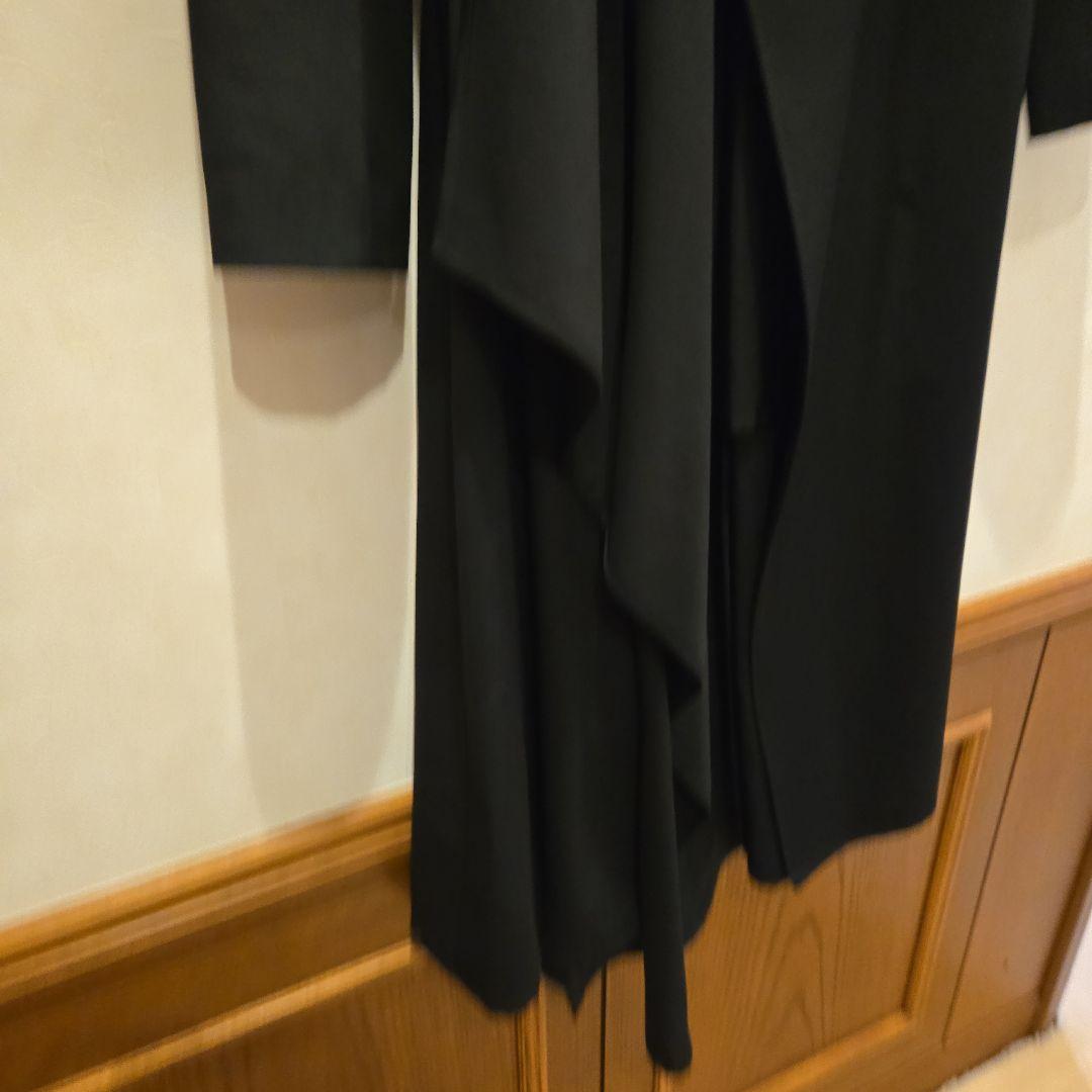 d*2様 ヨウジヤマモトNOIRSize1 ブラック ロングコート スカルボタン