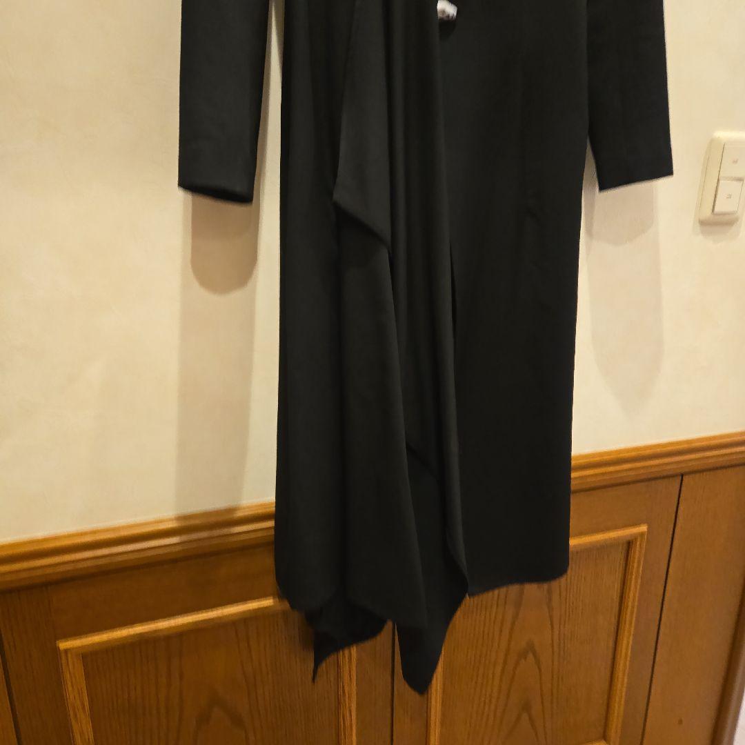 d*2様 ヨウジヤマモトNOIRSize1 ブラック ロングコート スカルボタン