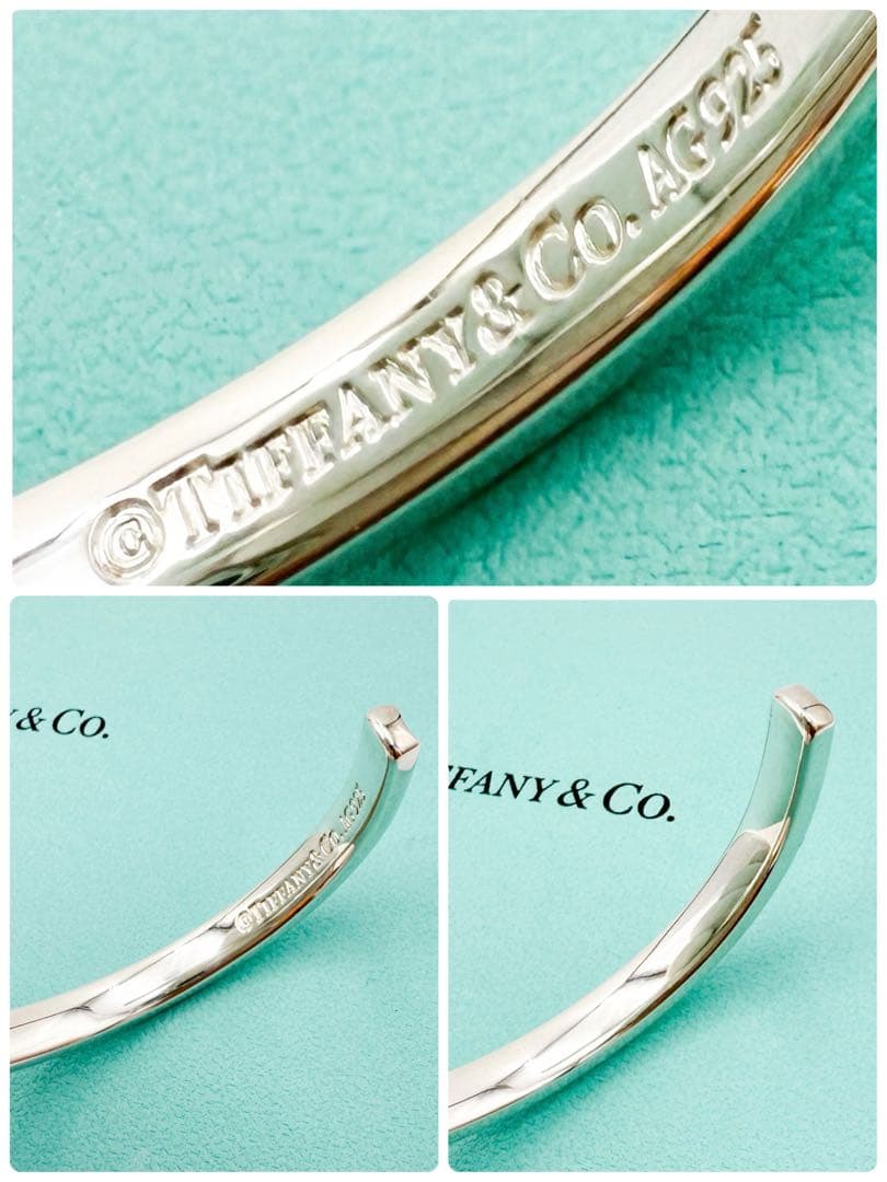 桜　さま♪ 美品 Tiffany& Co. 1837 カフ ナロー バングル