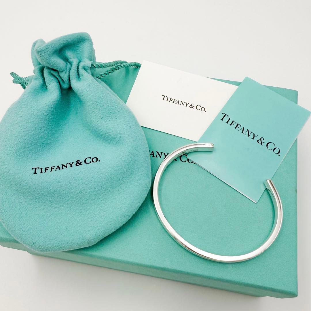 桜　さま♪ 美品 Tiffany& Co. 1837 カフ ナロー バングル
