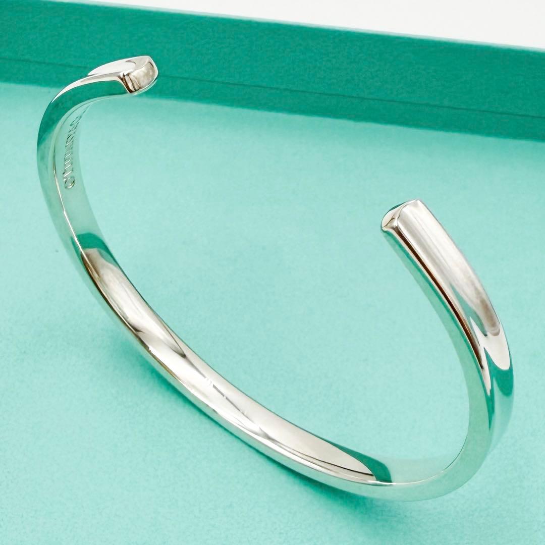 桜　さま♪ 美品 Tiffany& Co. 1837 カフ ナロー バングル