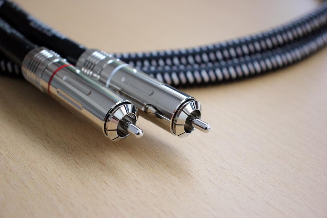 オルトフォン REFERENCE BLACK RCA1.0オーディオケーブル