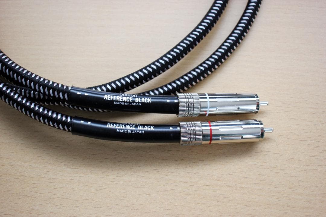 オルトフォン REFERENCE BLACK RCA1.0オーディオケーブル