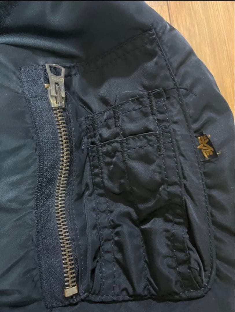 ALPHA MA-1 フライトジャケット USA製 Lサイズ