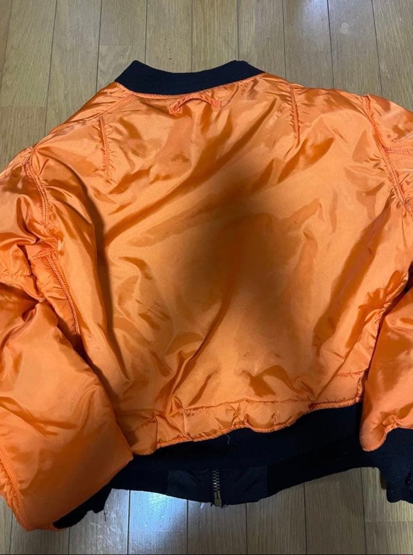 ALPHA MA-1 フライトジャケット USA製 Lサイズ