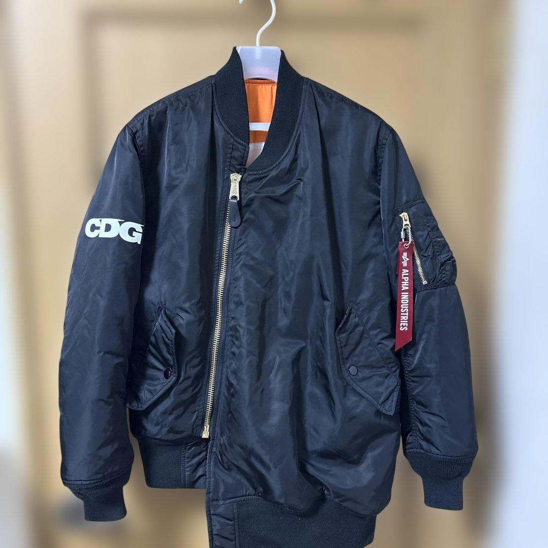 CDG ALPHA INDUSTRIES ma-1 Sサイズ コムデギャルソン