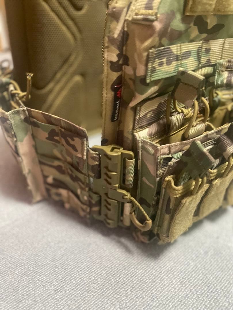 プレートキャリア タクティカルベスト サバゲー 防弾チョッキ