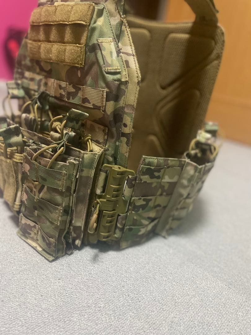 プレートキャリア タクティカルベスト サバゲー 防弾チョッキ