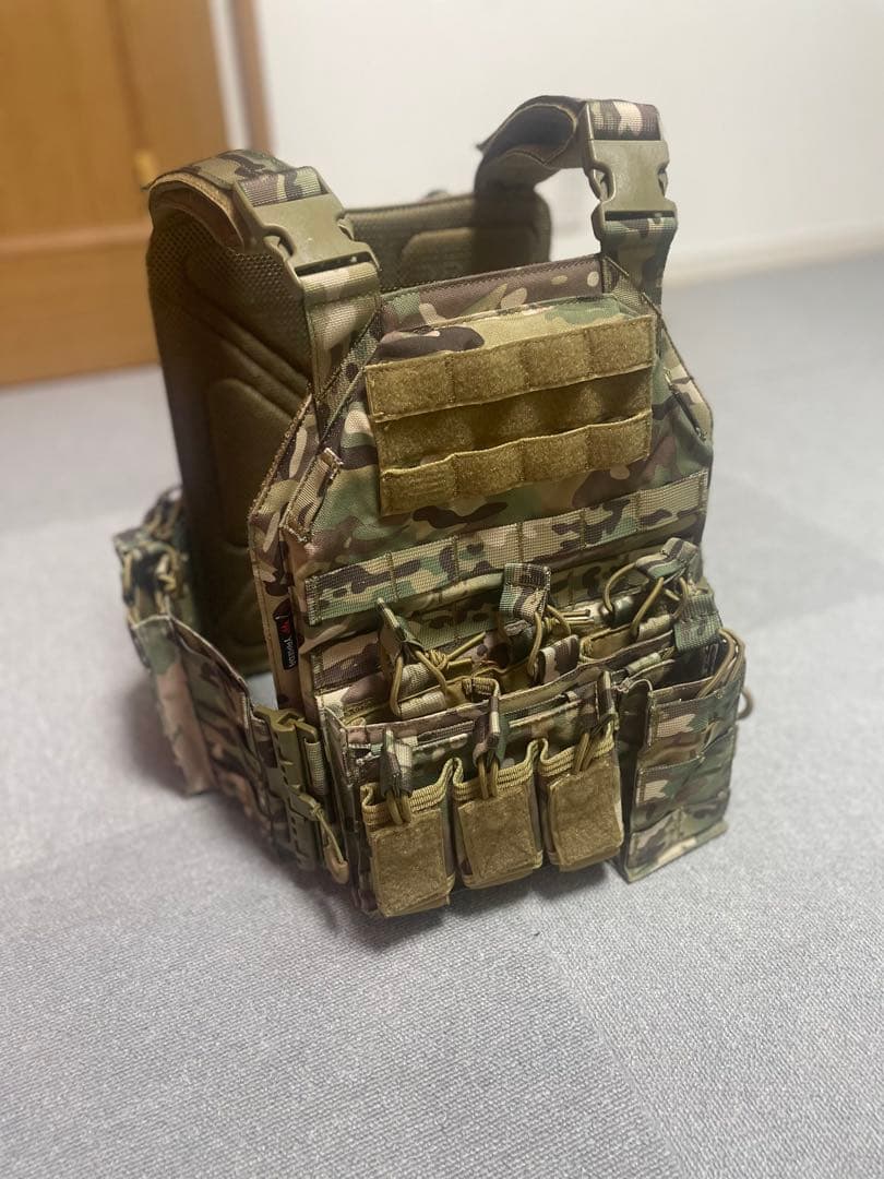 プレートキャリア タクティカルベスト サバゲー 防弾チョッキ