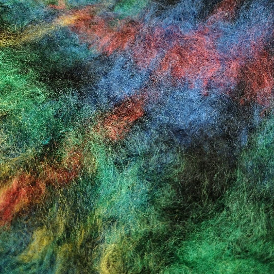 MANTAS EZCARAY スペイン製ピン付きストール　美品