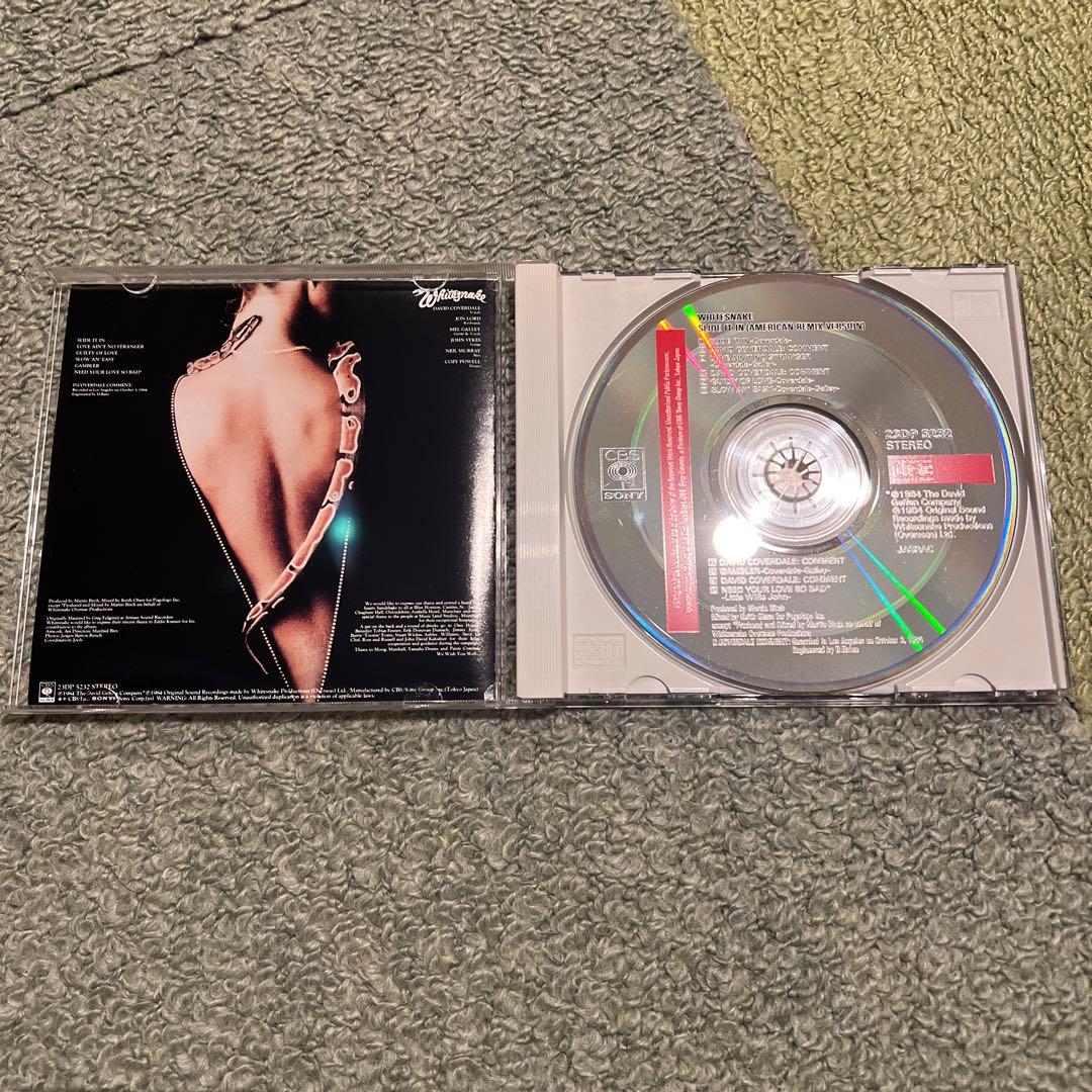 Whitesnakeホワイトスネイク　CDセット
