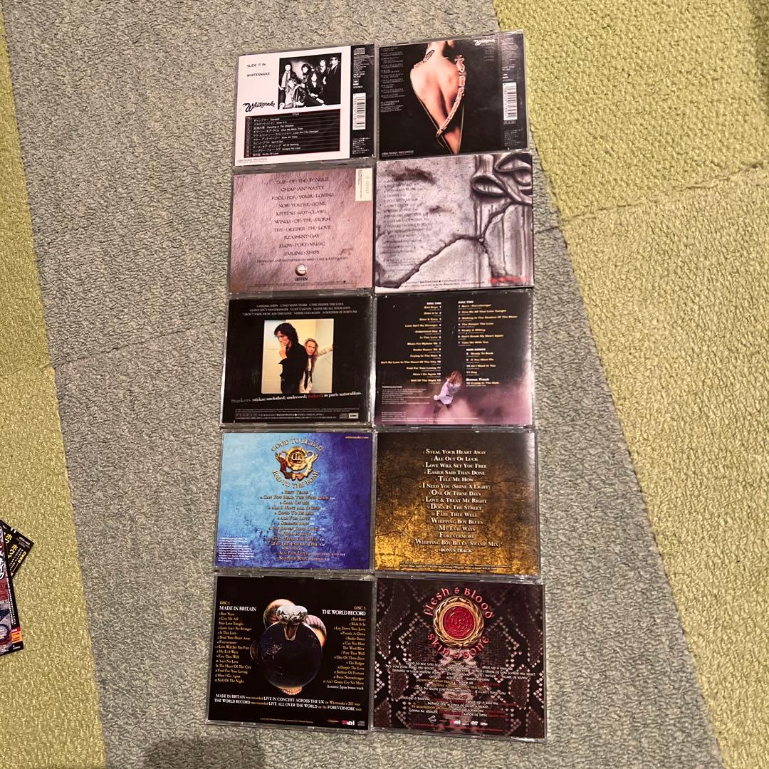 Whitesnakeホワイトスネイク　CDセット