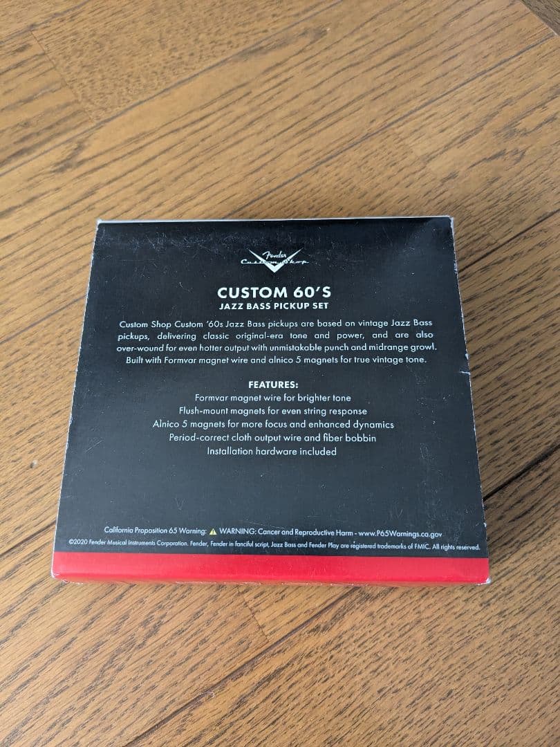 ベース FENDER Custom Shop 60s Jazz Bass Pickup