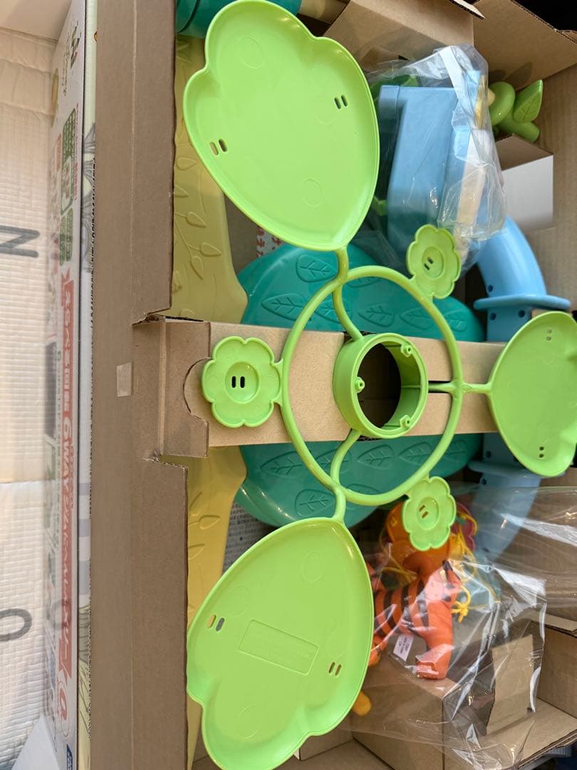 【新品同様】 ベビージム ディズニー 6WAYジムにへんしんメリー プーメリー