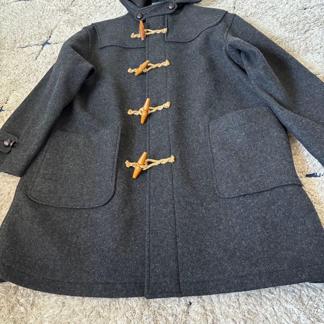 【極美品✨】ポロラルフローレン　ダッフルコート　フード　くるみボタン　三角タグＬ