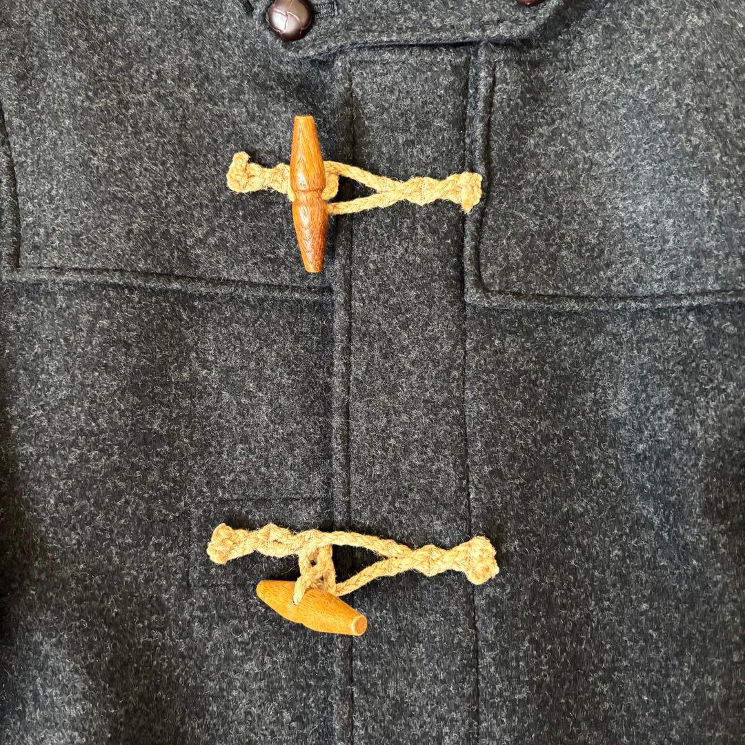 【極美品✨】ポロラルフローレン　ダッフルコート　フード　くるみボタン　三角タグＬ