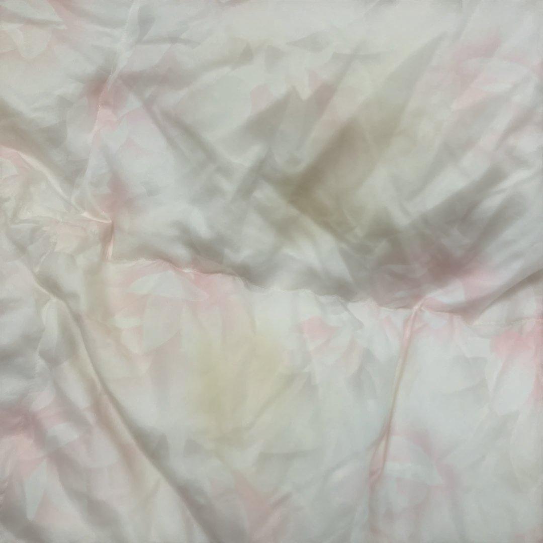 【anzu】羽毛布団　丸八真綿　　掛け布団　シルク　シングル