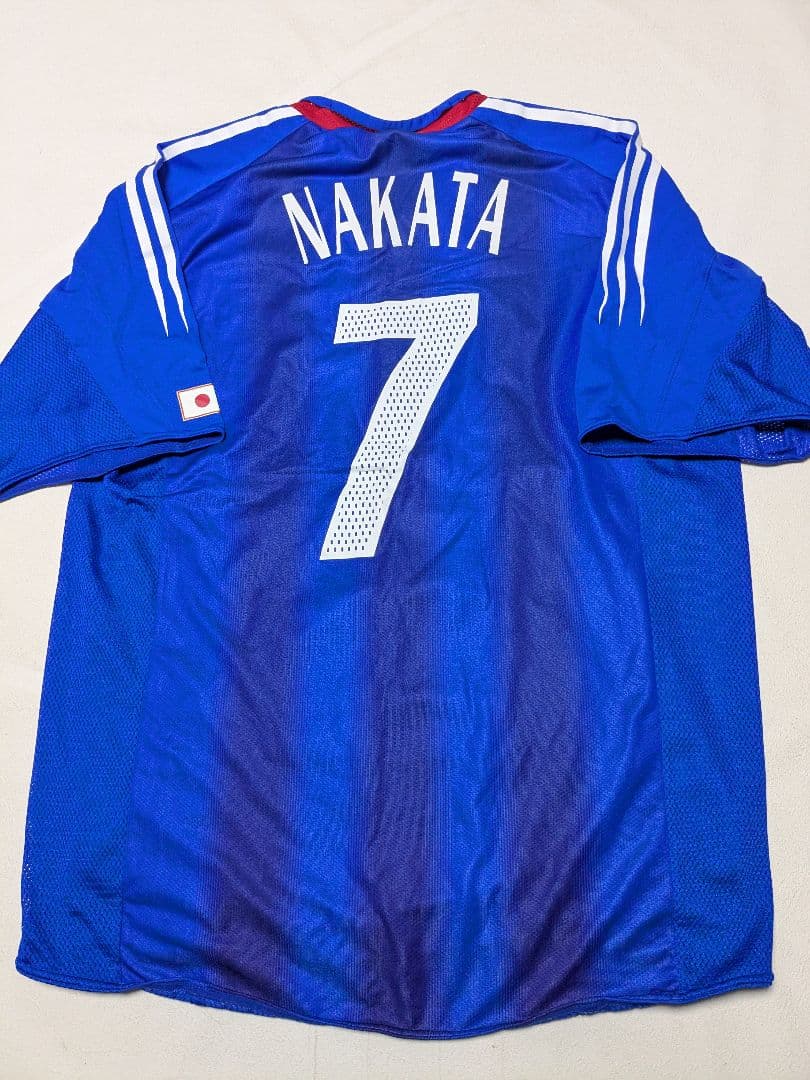 アディダス サッカー 日本代表 2004 レプリカユニフォーム 中田英寿 ホーム