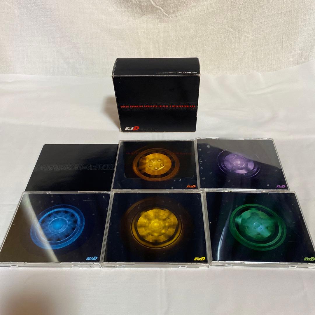 頭文字D ミレニアムボックス　CD BOX