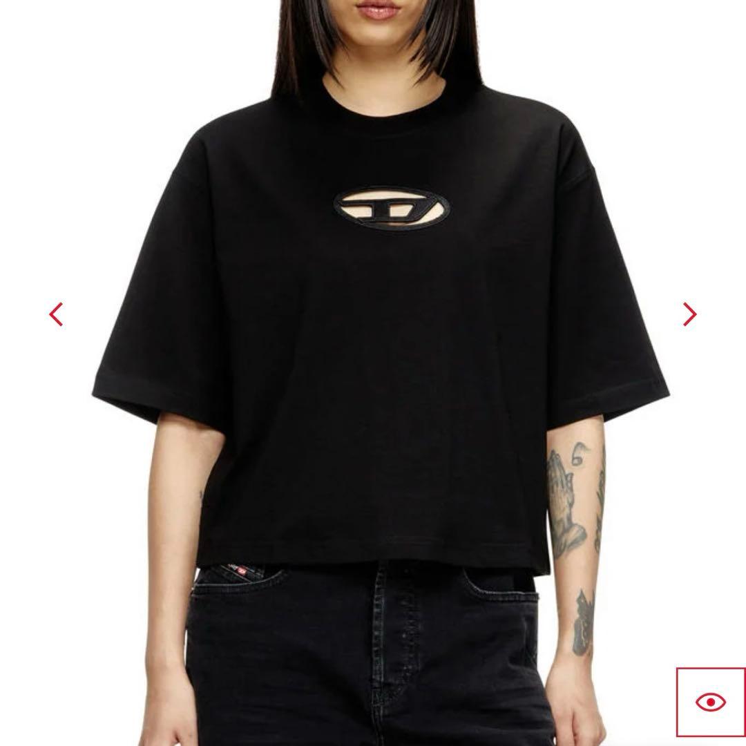 新品未開封タグ付 diesel ディーゼル T-Rowy-Od Tシャツ xs