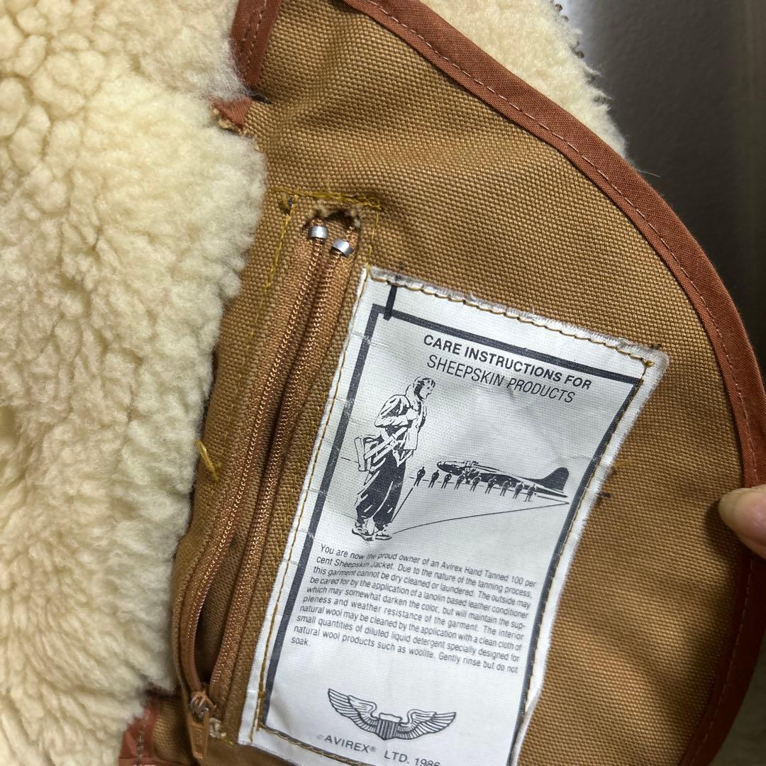 AVIREX B-3 フライトジャケット 38サイズ