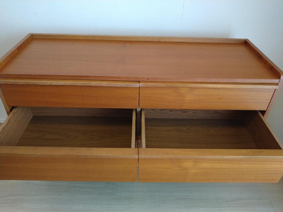 【廃盤】unico ウニコ　 ALUBERO（アルベロ）３段ワイドチェスト