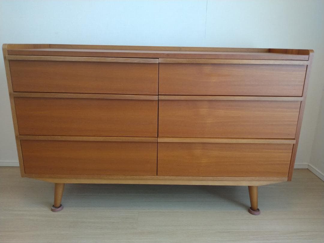 【廃盤】unico ウニコ　 ALUBERO（アルベロ）３段ワイドチェスト