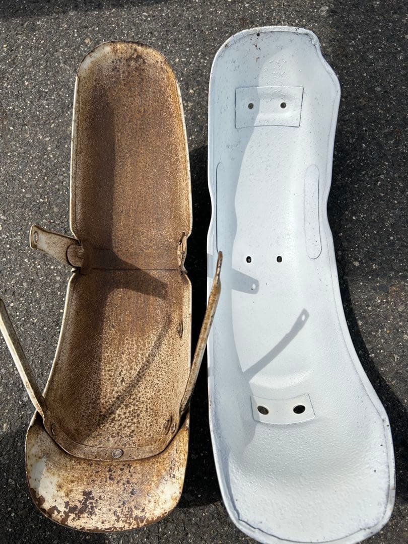 ホンダシャリー　フロントリア　カブトフェンダー　希少初期型