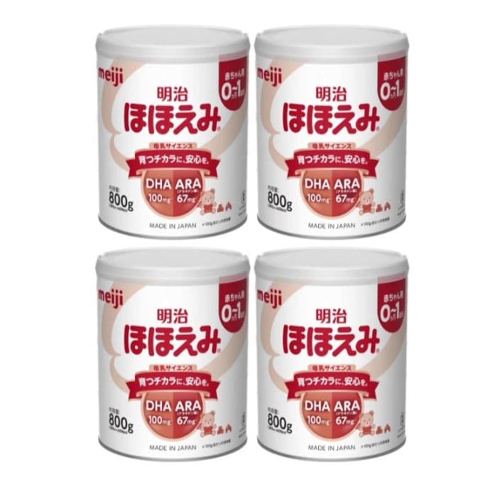 明治ほほえみ 800g缶×4 (計4缶) 粉ミルクセット ほほえみ
