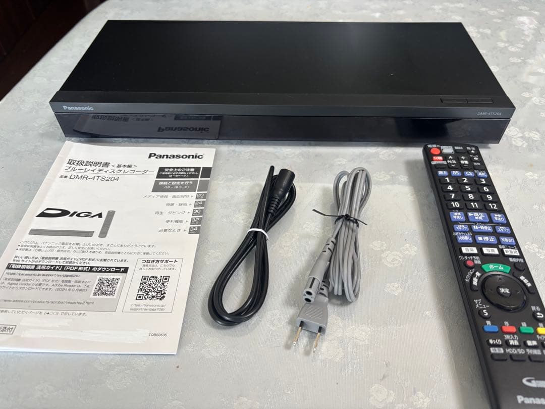 PANASONIC DMR-4TS204 4K [ブルーレイレコーダー 4K