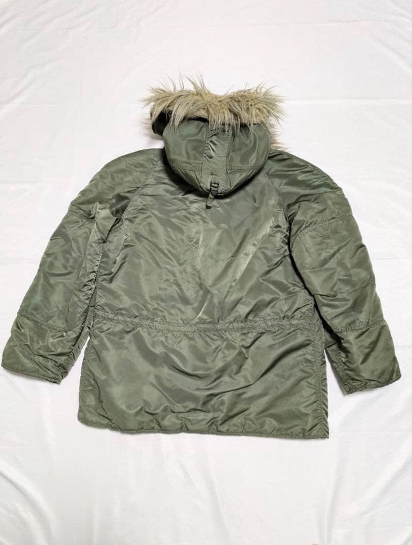 USA製 旧タグ 90s N-3B アルファ フライジャケット モッズコート