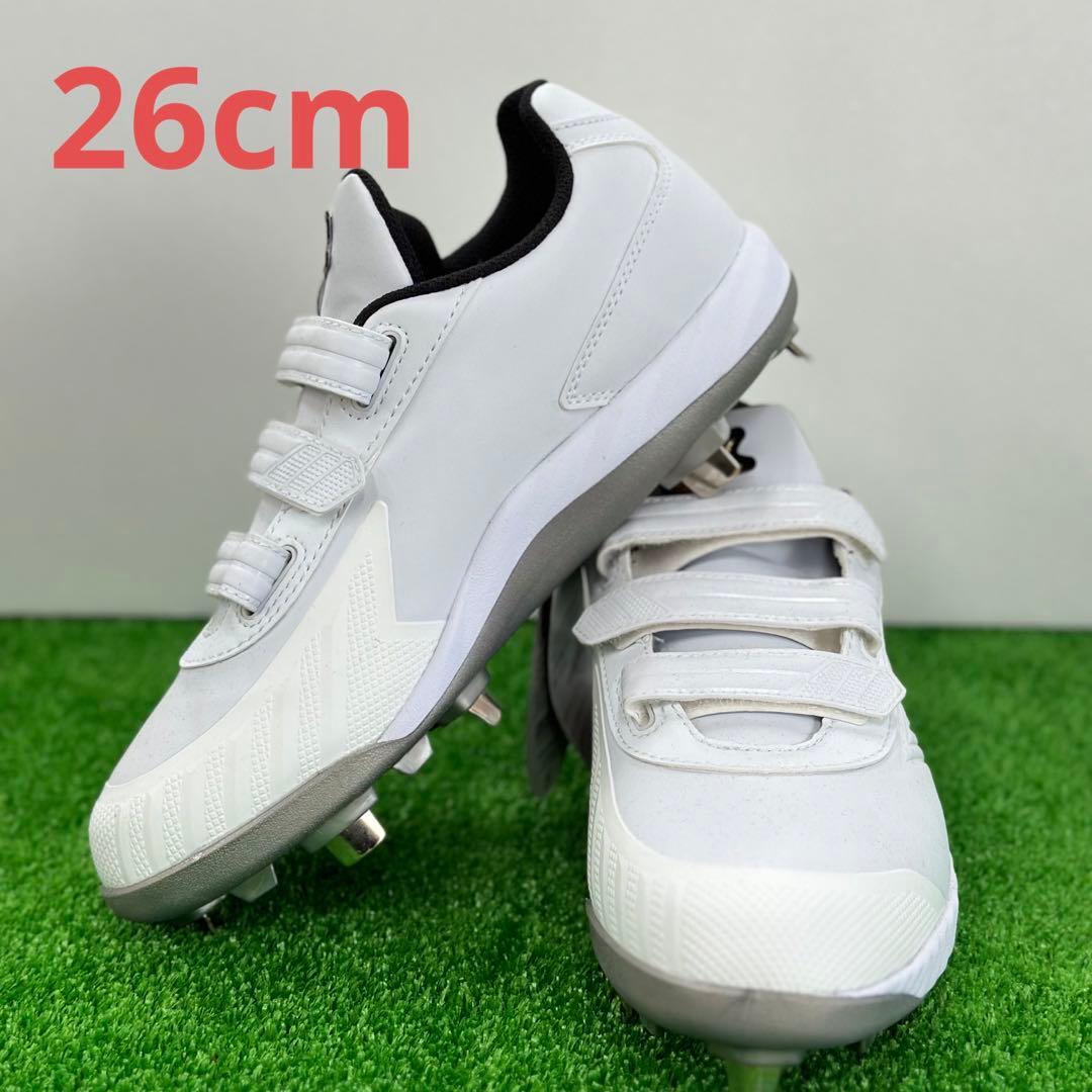 ✨大人気商品✨SSK 白スパイク 26cm