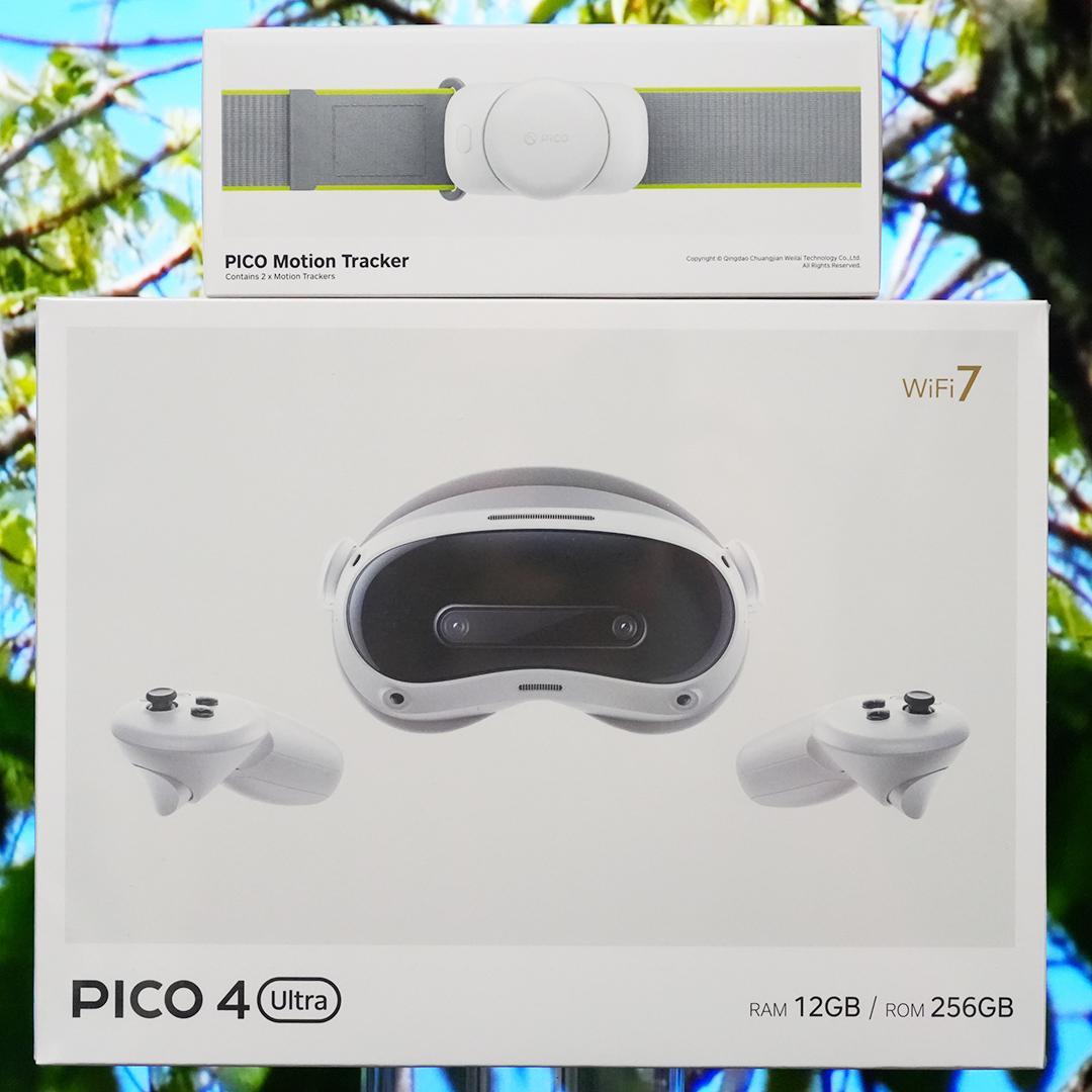 PICO4 Ultra 12GB RAM 256GB　モーショントラッカーセット