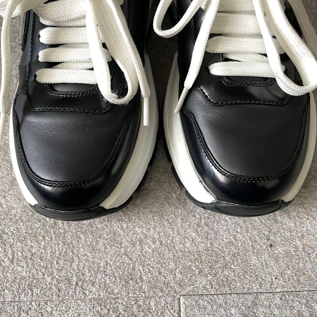 極美品★プラダ　Prax01 スニーカー　トライアングルロゴ　レディース　35