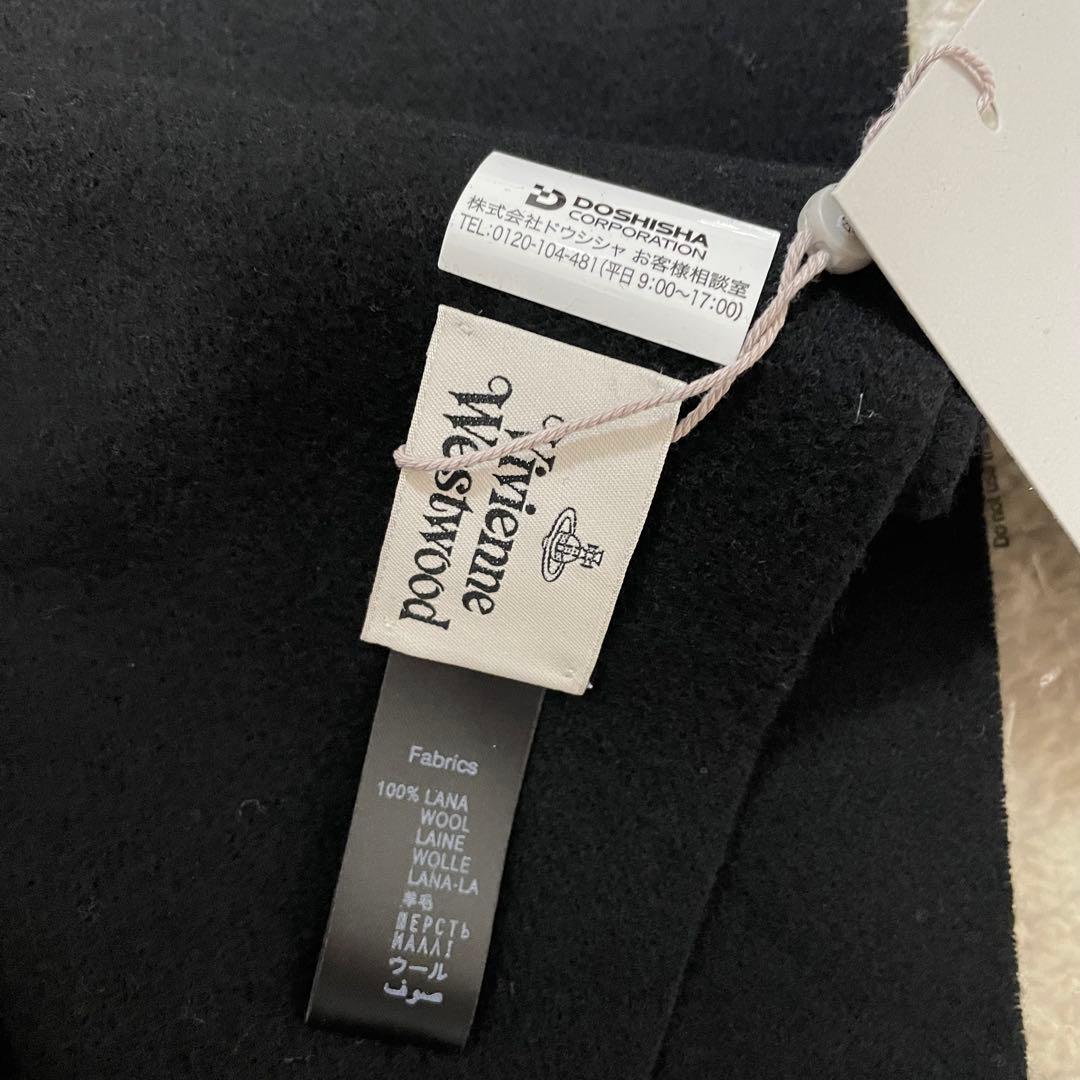 【新品】ヴィヴィアンウエストウッド　マフラー　黒