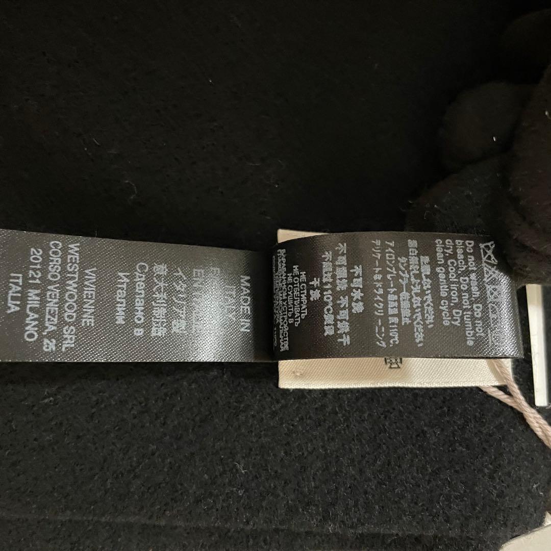 【新品】ヴィヴィアンウエストウッド　マフラー　黒