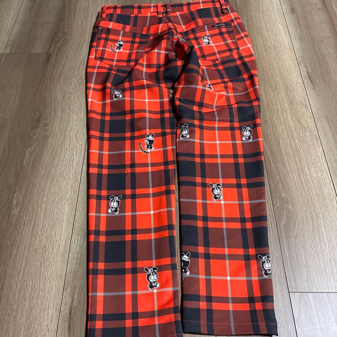 【希少】ジャックバニー 赤黒 チェック パンツ サイズ6