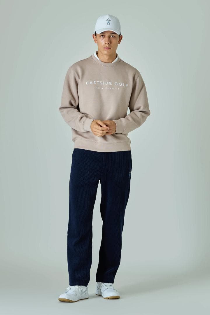 【EASTSIDE GOLF 】LS DOUBLE KNIT CREW