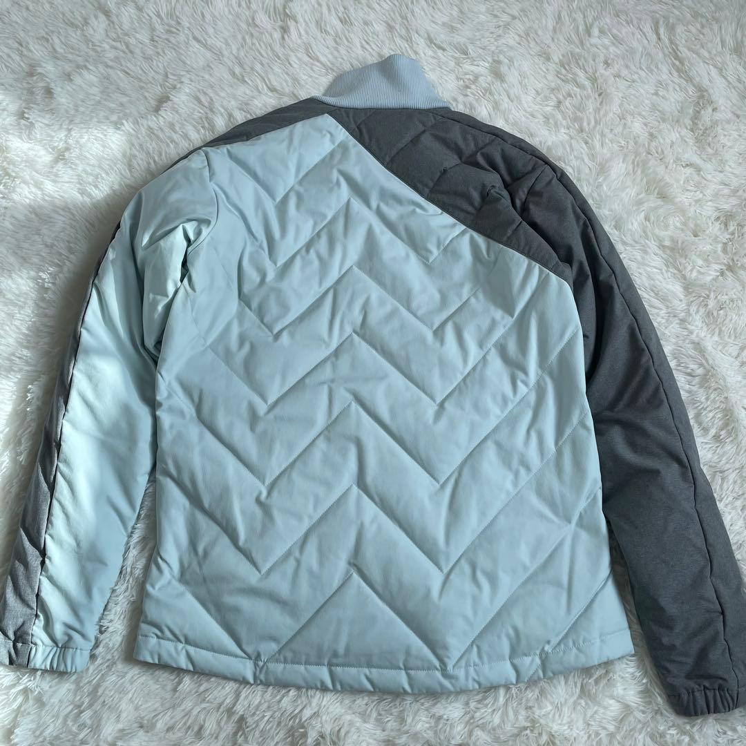 美品　デサント　ツートンカラー　中綿　ダウン　ジャケット　コート