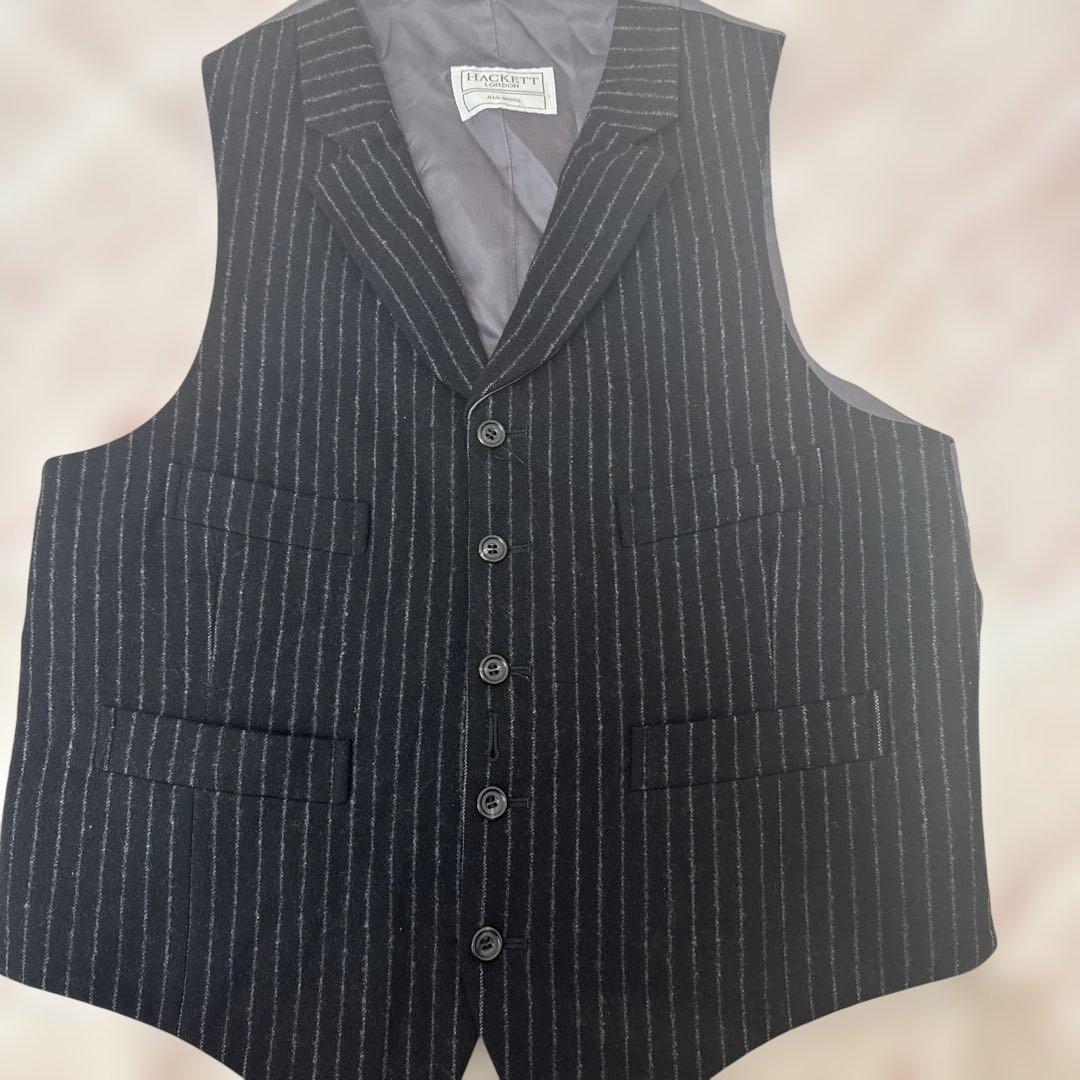 HACKETT LONDON ストライプ ビジネスカジュアルスーツセット