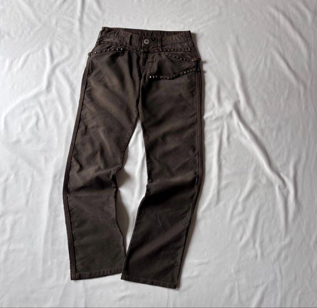 パンツ 90s-00s M.F.G studs design cotton pants